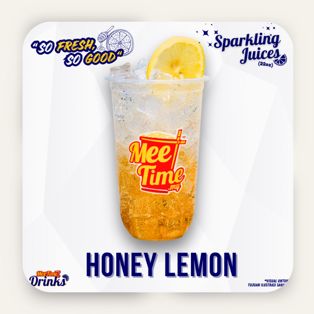 Sparkling Honey Lemon